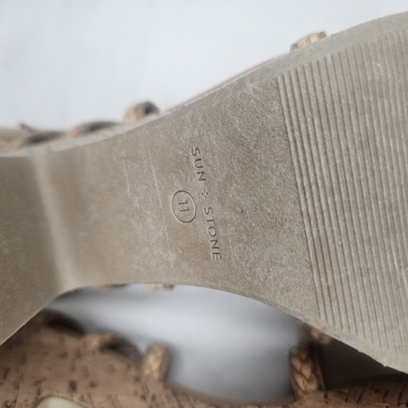 Sun + Stone Nadiya Mediterranean Sandals Macy's Size 11 NIB Retail $60 - Picture 12 of 14